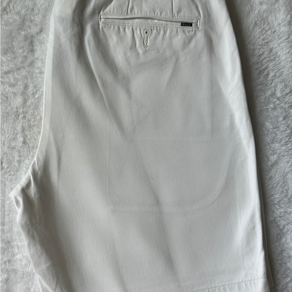 White Ralph Lauren Classic Fit Short